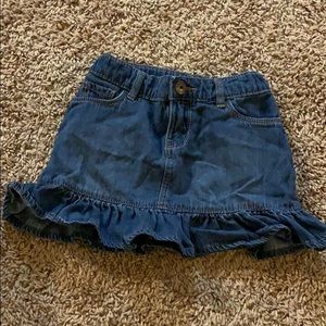4t denim skirt